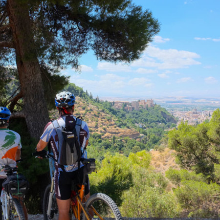 Arrival To Granada By Bike