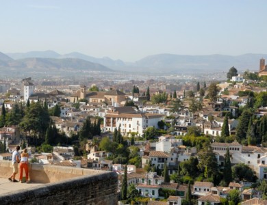 Stadtwanderungen Granada, Albaicin-Sacromonte, Alhambra Wald